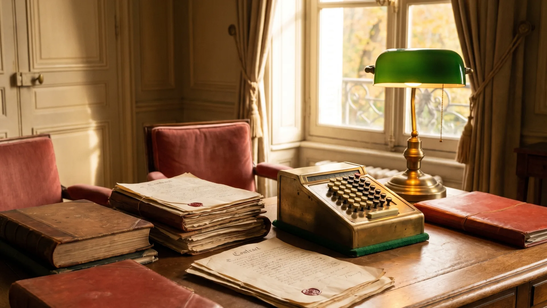 Documents de retraite et calculatrice